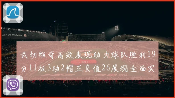武切维奇高效表现助力球队胜利19分11板3助2帽正负值26展现全面实力